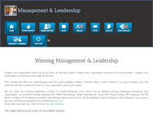 Tablet Screenshot of management.davidparmenter.com