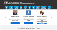Desktop Screenshot of davidparmenter.com